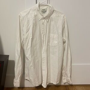 AUTHENTIC Acne Studios White Button Down (Size 54)